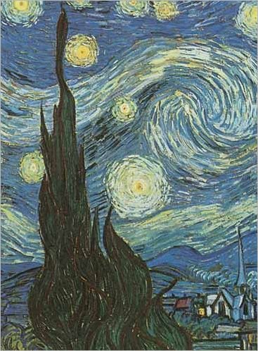 Van Gogh · Van Gogh's Starry Night Notebook (MERCH) [Green edition] (2012)