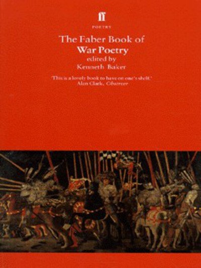 Cover for Kenneth Bager · Faber Book of War Poetry (Paperback Bog) (1997)