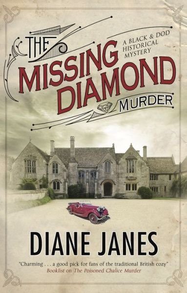 Cover for Diane Janes · The Missing Diamond Murder - A Black &amp; Dod Mystery (Inbunden Bok) [Main edition] (2019)