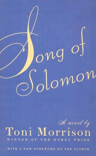 Cover for Toni Morrison · Song of Solomon (Hardcover Book) (2001)