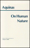 Cover for Thomas Aquinas · On Human Nature - Hackett Classics (Paperback Book) (1999)