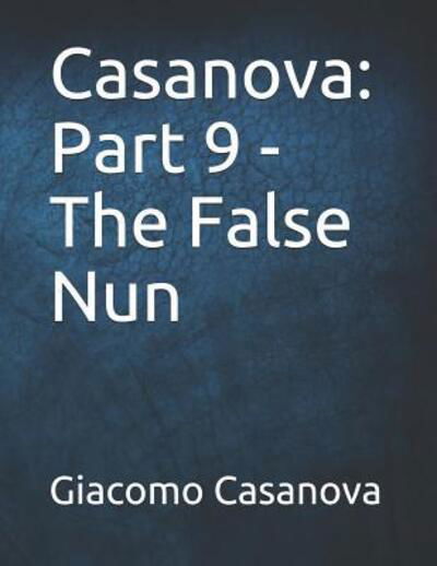 Cover for Giacomo Casanova · Casanova (Paperback Book) (2019)