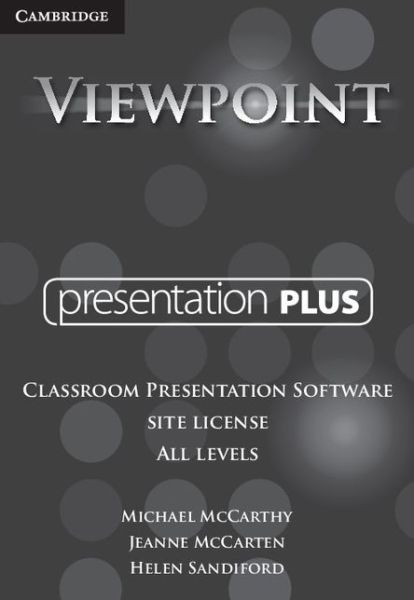 Cover for Michael McCarthy · Viewpoint Presentation Plus Site License Pack (Bokset) (2016)