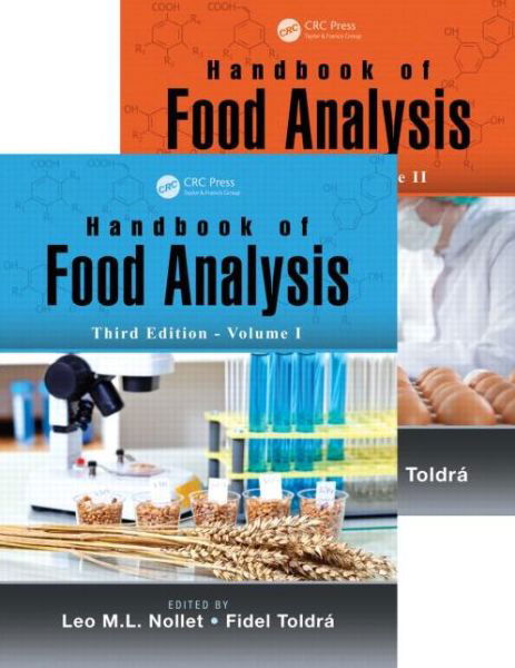 Cover for Fidel Toldra · Handbook of Food Analysis (Büchersatz) [3 Revised edition] (2015)