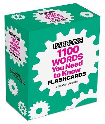 Cover for Barron's Educational Series · 1100 Words You Need to Know Flashcards, Second Edition (Flashcards) [Second edition] (2024)