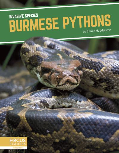 Burmese Pythons - Invasive Species - Emma Huddleston - Books - North Star Editions - 9781644938546 - August 1, 2021