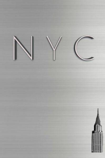 Cover for Sir Michael Huhn · NYC Chrysler building Silver sleek $ir Michael creative blank journal (Paperback Book) (2020)