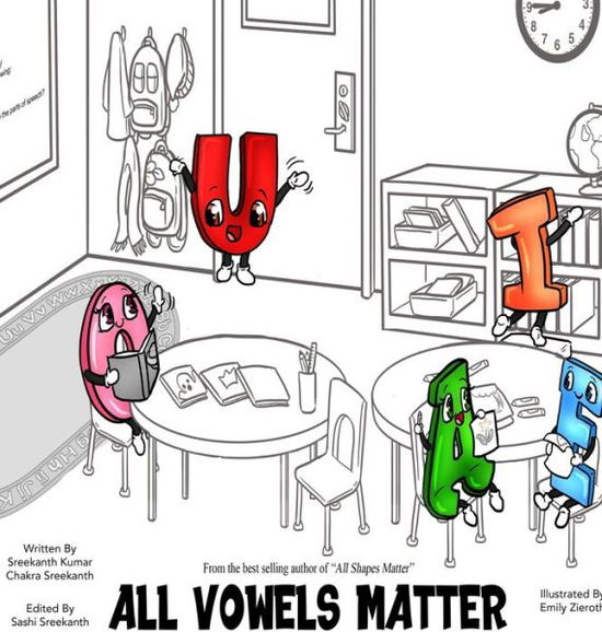 Cover for Sreekanth Kumar · All Vowels Matter (Hardcover Book) (2019)