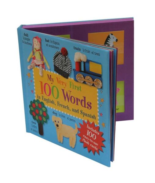 Cover for CICO Kidz · My Very First 100 Words: In English, French, and Spanish (Hardcover Book) (2018)