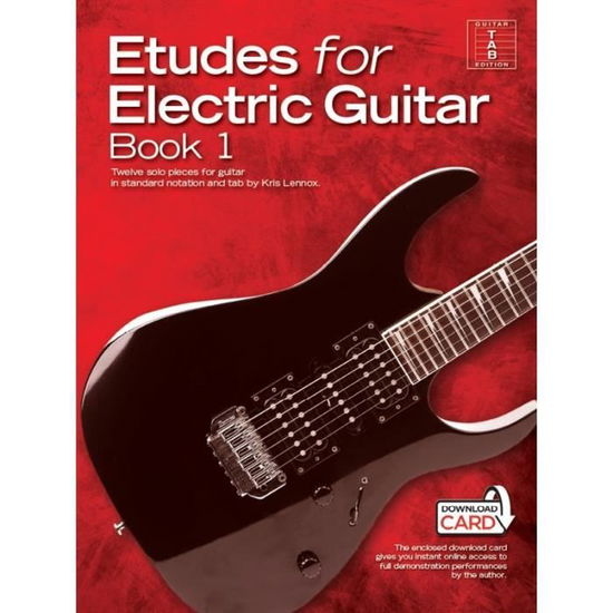 Cover for Kris Lennox · Etudes for Electric Guitar Vol.1 (Book) (2015)