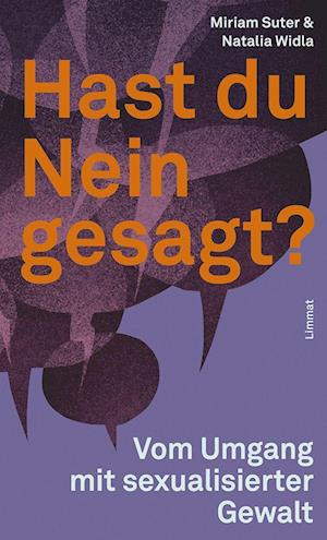 Cover for Miriam Suter · Hast du Nein gesagt? (Book) (2023)