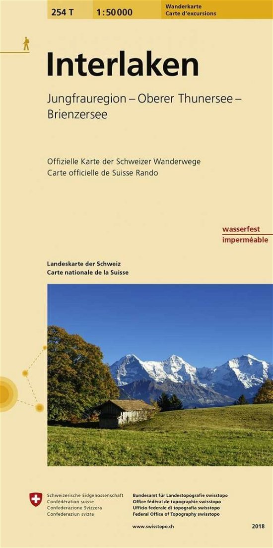Landeskarten d.Schweiz. Interlaken (Bog) (1998)