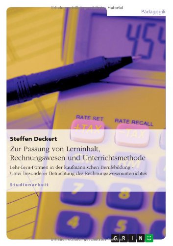 Cover for Deckert · Zur Passung von Lerninhalt,Rech (Book) [German edition] (2013)