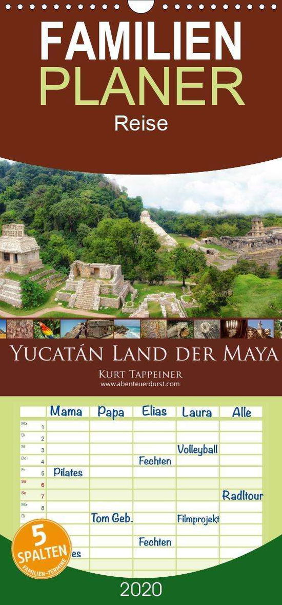 Cover for Tappeiner · Yucatán Land der Maya - Famil (Book)