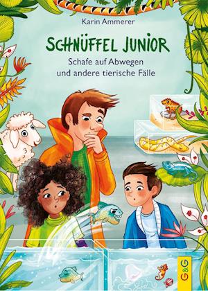 Cover for Karin Ammerer · Schnüffel Junior - Schafe auf Abwegen und andere tierische Fälle (Hardcover Book) (2022)