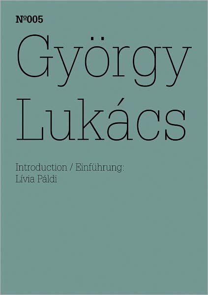 Cover for Gyorgy Lukacs · Gyoergy Lukacs: Notizen zu Georg Simmels Vorlesungen, 1906/07, und zur 'Kunstsoziologie', ca. 1909 (Paperback Book) (2011)