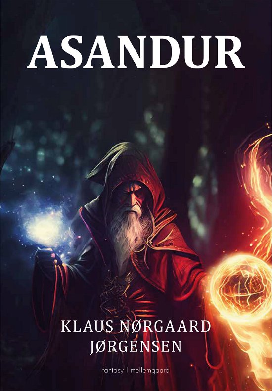 Cover for Klaus Nørgaard Jørgensen · Asandur (Sewn Spine Book) [1º edição] (2023)