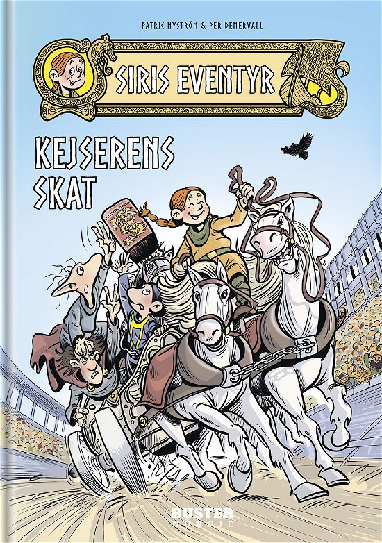 Cover for Siris Eventyr – Kejserens skat (Bound Book) [1st edition] (2021)