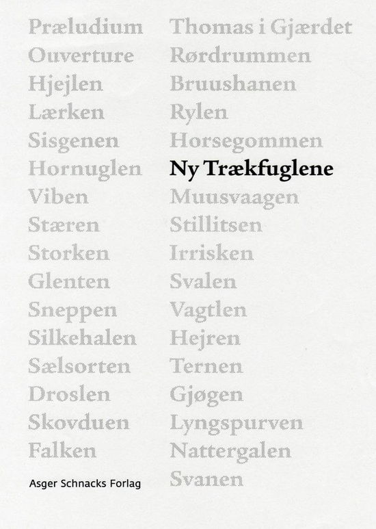 Cover for Sørensen Knud · Ny Trækfuglene (Sewn Spine Book) [1. wydanie] (2014)