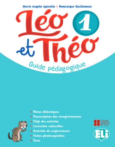 Cover for M A Apicella · Leo et Theo: Teacher's Guide + audio CDs (2) + DVD 1 (Book) (2018)