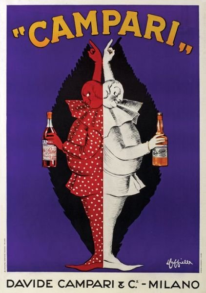 Cover for Campari and Cinema (Hardcover bog) (2022)