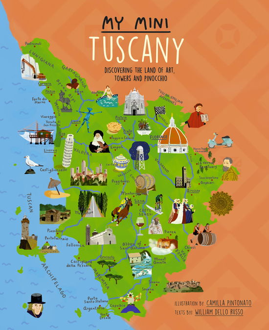 Cover for Dello Russo William · My Mini Tuscany. Discovering The Land Of Art, Towers And Pinocchio. Cover San Gimignano (CD)