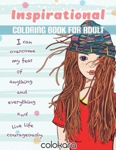 Cover for Amanda Grace · Inspirational Coloring Book for Adults (Paperback Book) (2020)