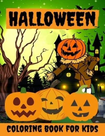 Cover for Toodma · Halloween Coloring Book for Kids (Paperback Bog) (2020)