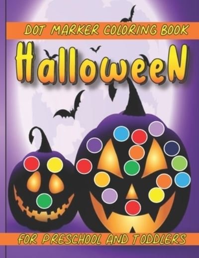 Cover for Kookaburra Publishing · Halloween Dot Marker Coloring Book (Pocketbok) (2020)