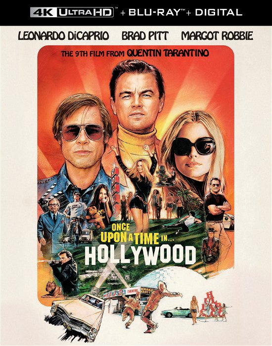 Cover for Uhd · Once Upon A Time In Hollywood (4K UHD + Blu-ray) (2019)