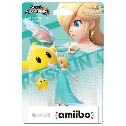 Nintendo AMIIBO Super Smash Bros. Collection  Rosalina  No.19 Multi - Toystolife - Outro - Nintendo - 0045496352547 - 