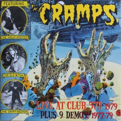 Cover for Cramps The · Live At Club 57 (2 LP Vinyl) (LP) (2023)