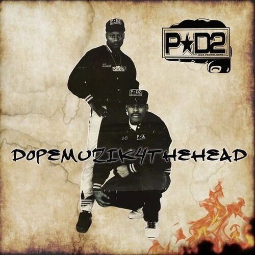 Cover for P-d2 · Dopemuzik4thehead (LP) (2022)