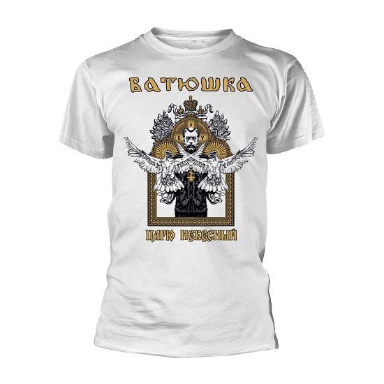 Cover for Batushka · Carju Niebiesnyj (White) (T-shirt) [size XL] [White edition] (2021)
