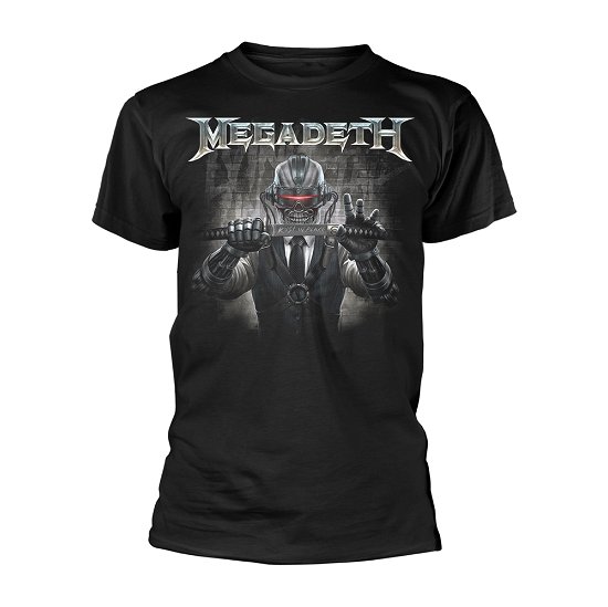 Cover for Megadeth · Rust in Peace (Sword) (T-shirt) [size L] [Black (Rocker) edition] (2018)