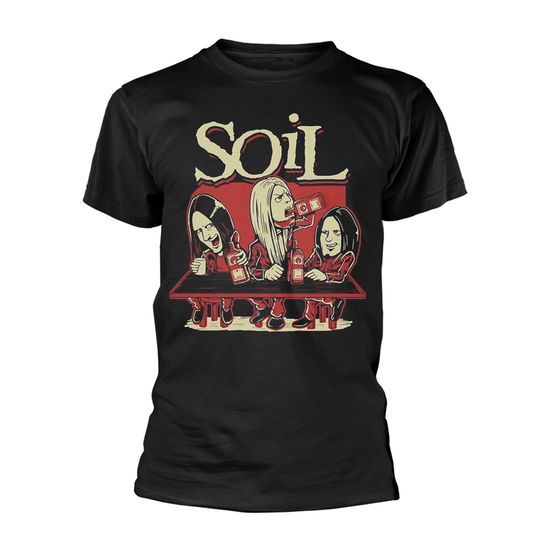 Cover for Soil · Alcoholics (MERCH) [size S] [Black edition] (2019)