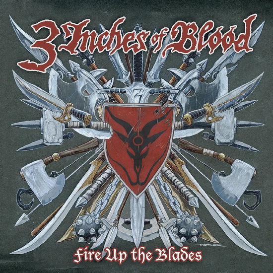 Cover for 3 Inches Of Blood · Fire Up The Blade (LP) [Expanded edition] (2024)