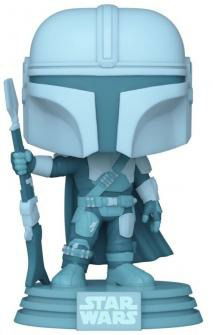 Mandalorian (Holo) (Glow In The Dark) (Ltd) - Star Wars: Funko Pop! - Produtos - Funko - 0889698606547 - 16 de março de 2022