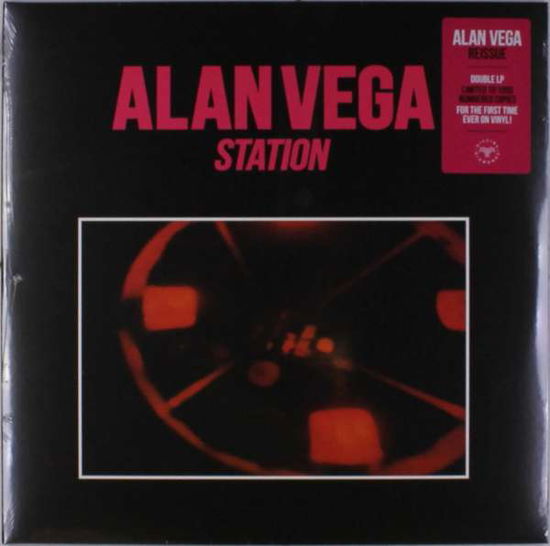 Cover for Alan Vega · Station (LP) [Reissue edition] (2023)