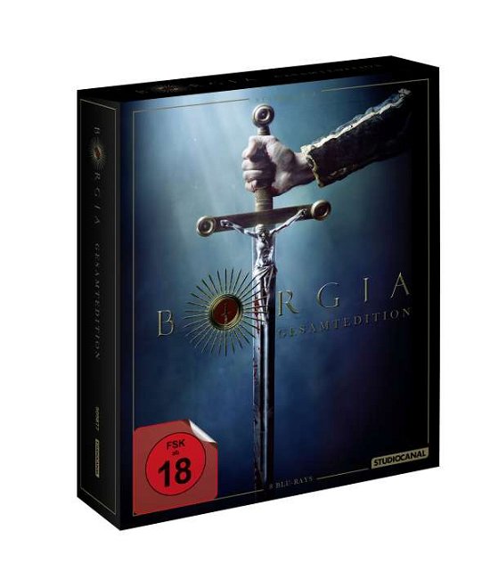 Cover for Borgia - Gesamtedition (8 Blu-rays) (Blu-ray) (2016)