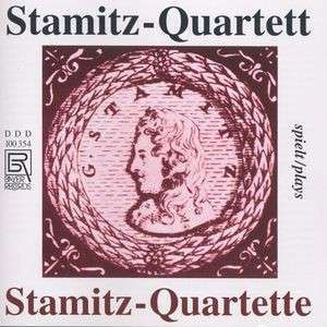 Cover for Stamitzjohann / Stamitz Qrt · Str Qrts (CD) (2012)