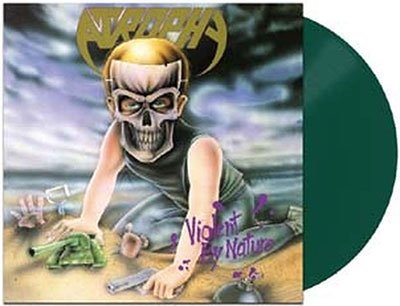 Cover for Atrophy · Violent By Nature (Green Vinyl) (LP) (2023)