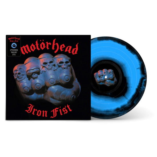 Cover for Motörhead · Iron Fist (40th Anniversary) (Deluxe Edition) (Black / Blue Swirl Vinyl) (LP) [Deluxe edition] (2022)