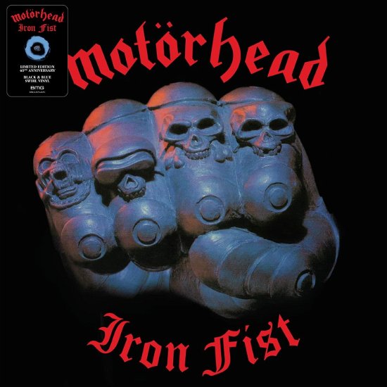 Cover for Motörhead · Iron Fist (40th Anniversary) (Deluxe Edition) (Black / Blue Swirl Vinyl) (LP) [Deluxe edition] (2022)