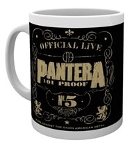Cover for Pantera · Pantera Boxed Standard Mug: 101 Proof (Tasse) [White edition] (2019)