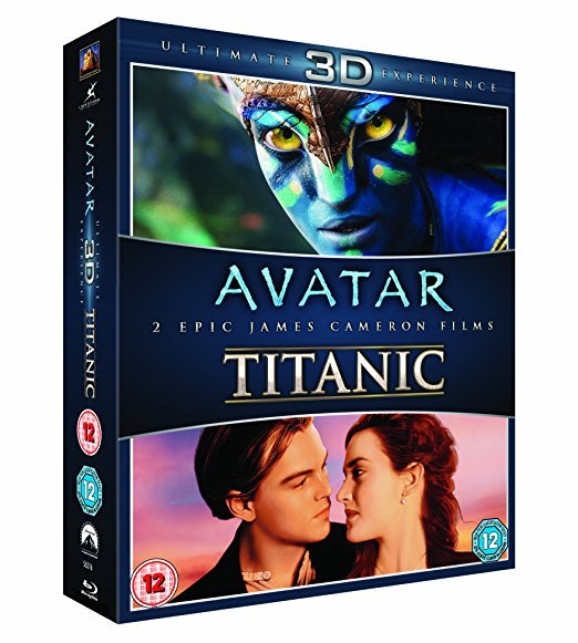 Cover for Avatar / Titanic 3D · Avatar / Titanic 3D+2D (Blu-ray) (2013)