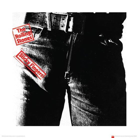 Cover for Rolling Stones (The): Pyramid · Sticky Fingers (Stampa 40X40 Cm) (MERCH)