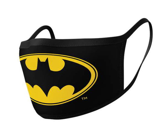 Batman Logo Face Covering (Pack Of 2) - Batman - Merchandise - BATMAN - 5050293855547 - 1. September 2020