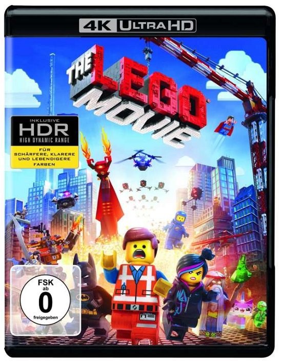 Cover for Chris Pratt,will Arnett,elizabeth Banks · The Lego Movie (4K UHD Blu-ray) (2016)