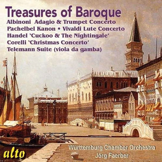 Cover for Faer / Wurttemburg Chamber Orch · Treasures of the Baroque (CD) (2014)
